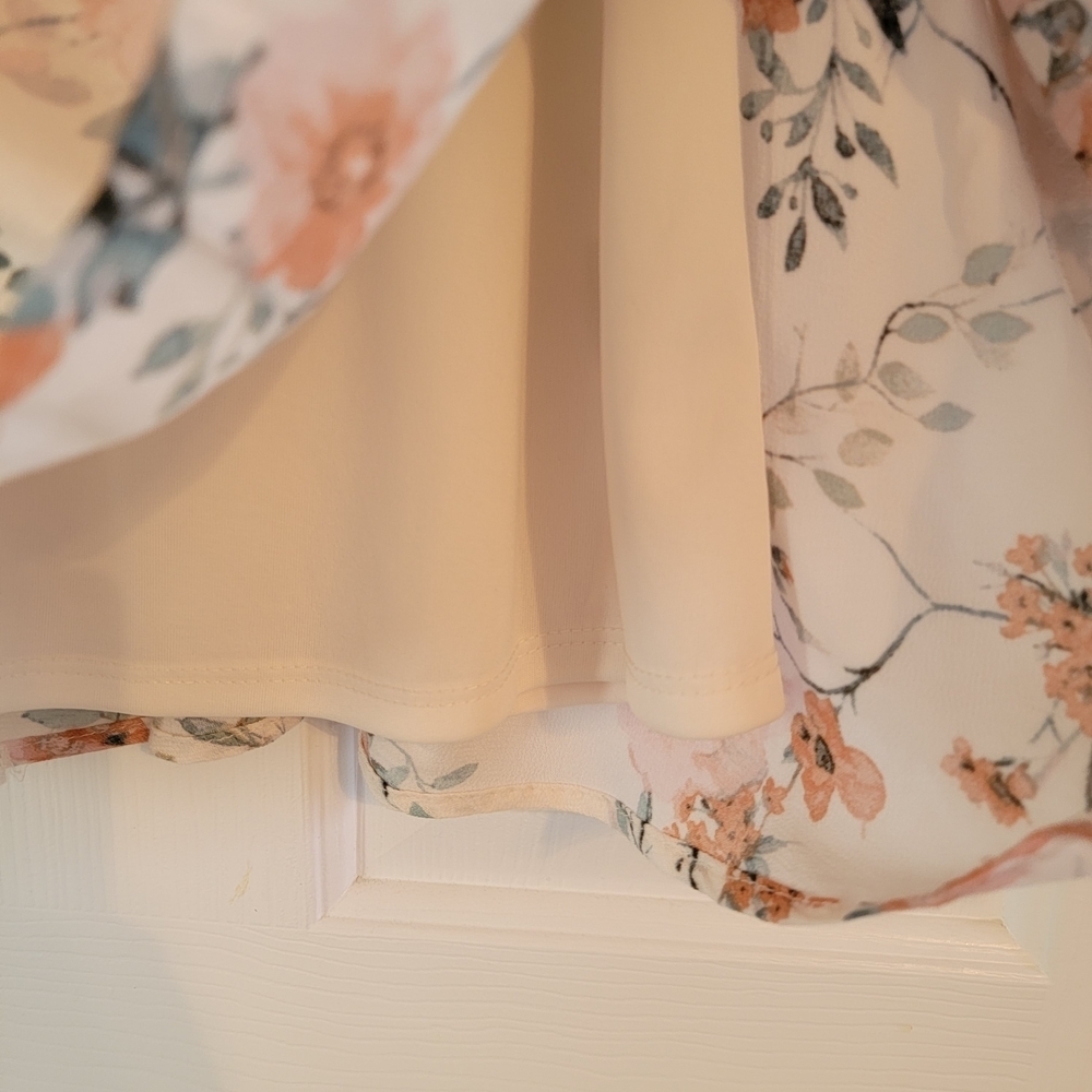 Boho Floral V-Neck Dress - Picture 6 of 8
